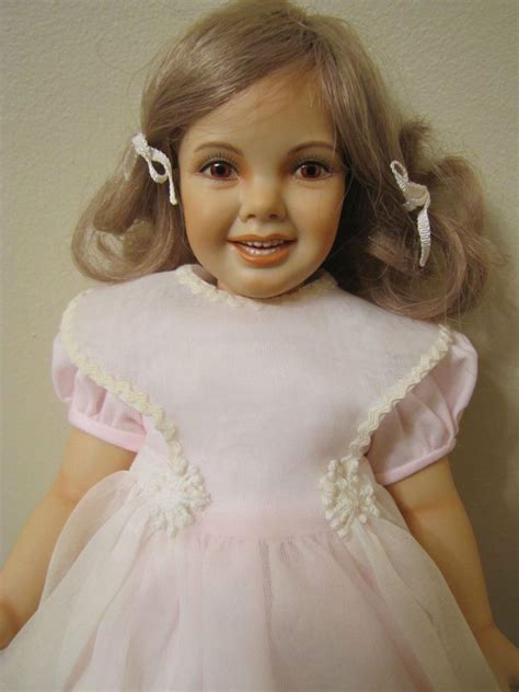 10" porcelain Angela Appleseed doll, reproduction of the original latex