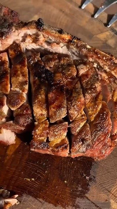Стейки из свиной шеи на кости🐷🥩 - YouTube