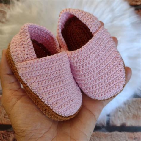 Sapatinho De Crochê Para Bebê De 0 A 3 Meses