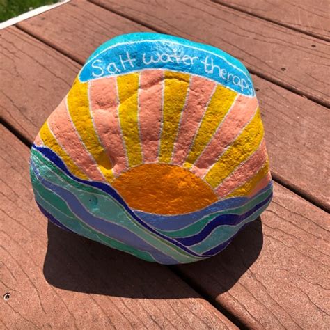 Painted River Rocks - Etsy