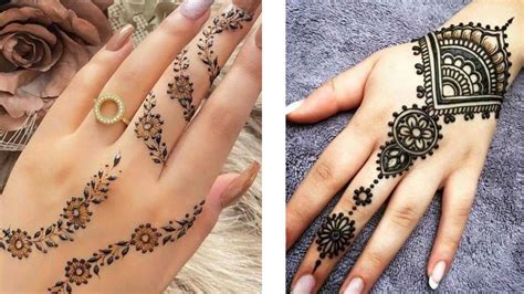 simple eid mehndi design    aa