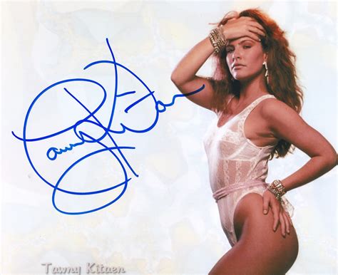 Tawny Kitaen sexy signed 8x10 - Fanboy Expo Store