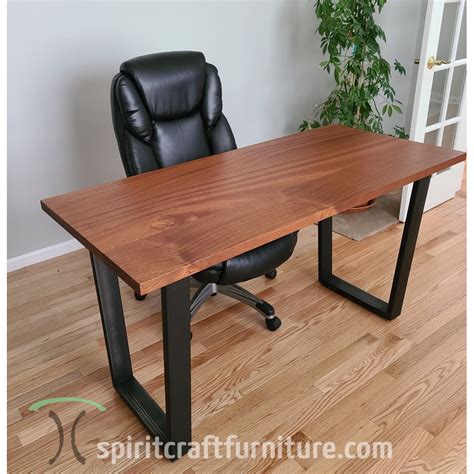 custom  desk top builder  solid wood home office