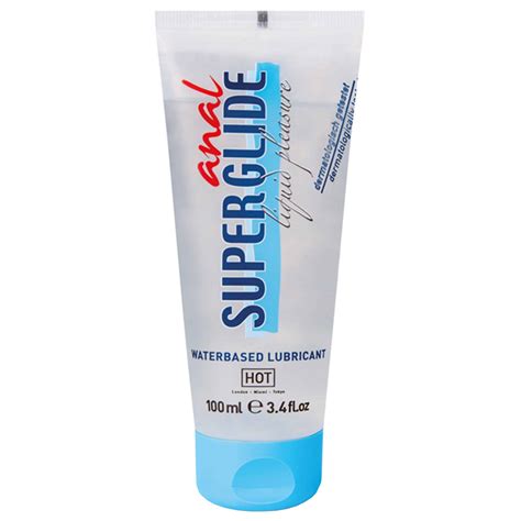 HOT Anal Superglide Waterbased Lubricant - 100 ml | INDERWEAR