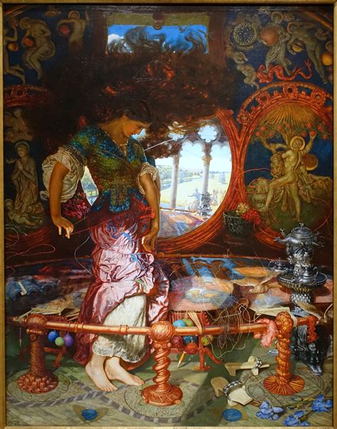 The Lady of Shalott (c.1905) by Edward Robert Hughes – Artchive