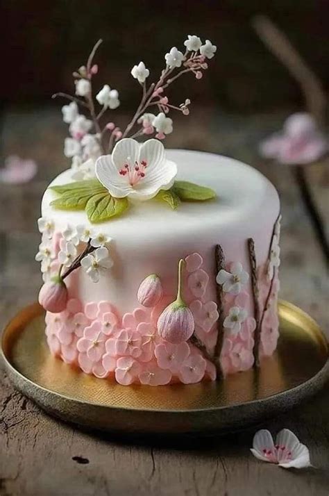 Pin by Ольга on вітання | Cake designs, Elegant birthday cakes ...