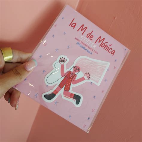 La m de monica Sticker – Local Story