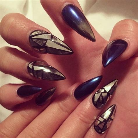Маникюр На Острые Ногти Фото Дизайн — Richnail.ru