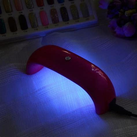 Мини ЛЕД лампа сушилня за лак за нокти с формата на дъга с USB кабел за ...
