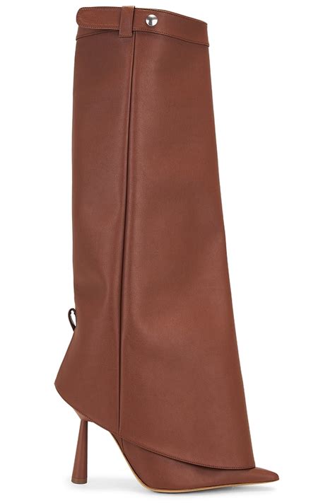 gia borghini florence boot  brown revolve