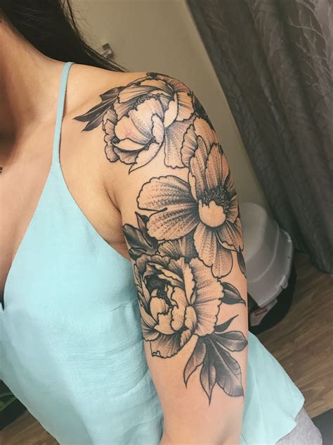 Shoulder And Half Sleeve Tattoo at Petra Berry blog