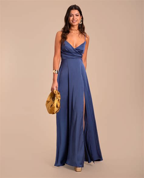 Vestidos azuis | THE-ARE