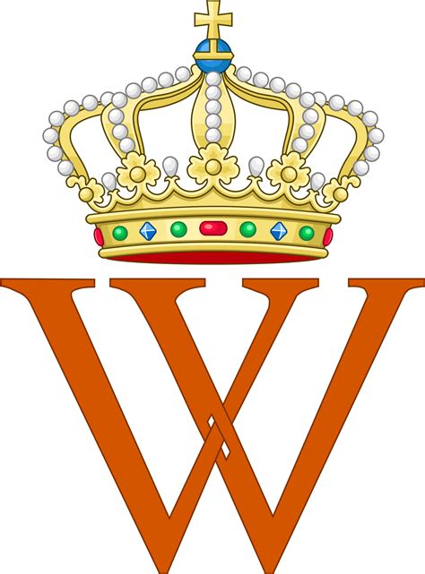 Download HD Royal Monogram Of King Willem I Of The Netherlands - Royal