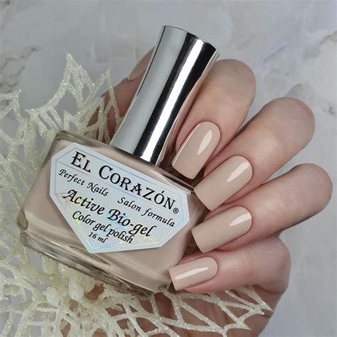 El Corazon лечебный лак для ногтей Активный Био-гель №423/371 Cream 16 ...