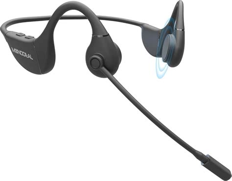 Bone Conduction Headphones With Mic, MONODEAL Bluetooth