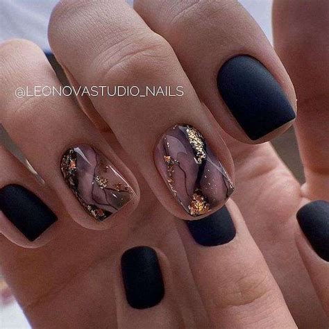 Мраморный маникюр 2024: стильные идеи дизайна | Gel nails, Fancy nails ...