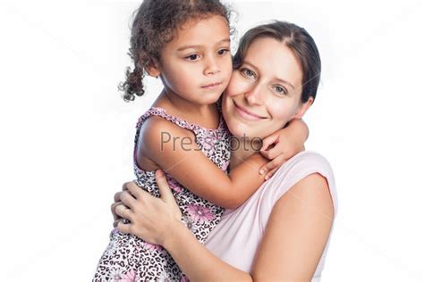 Фотография на тему Дочка с мамой | PressFoto