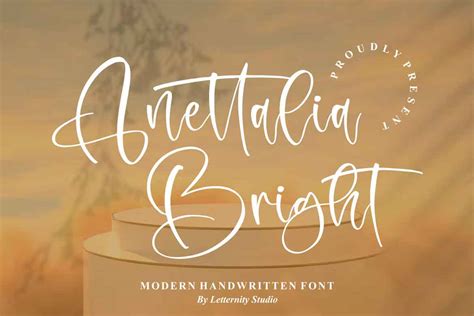 Anettalia Bright Font - Dfonts