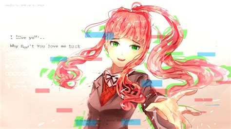DDLC Monika Wallpapers - Wallpaper Cave