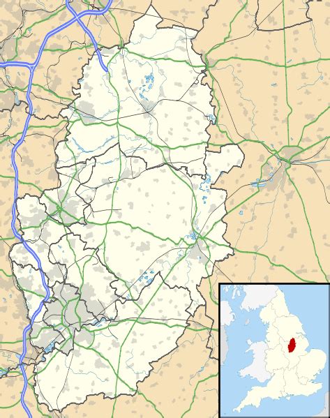 Mansfield Map - United Kingdom