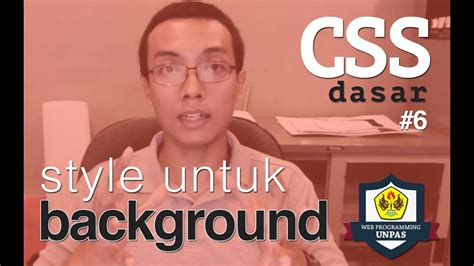 css dasar  background youtube