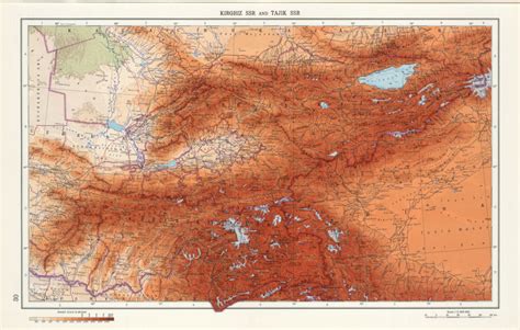 Карта таджикистана ссср - 80 фото