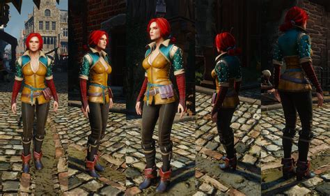 The Witcher 3 Outfits: Alternative Kostüme für Triss und Yennefer mit ...