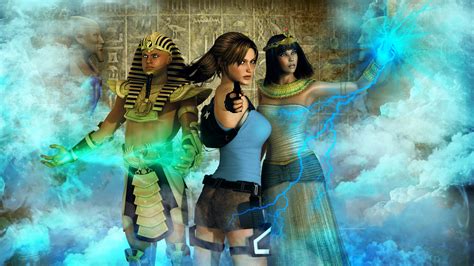 Lara Croft And The Temple of Osiris by ElinorX on DeviantArt