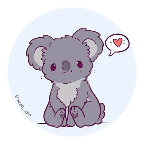 Pin by กอรปทอง ปาคำ on สัตว์ | Koala drawing, Cute animal drawings ...