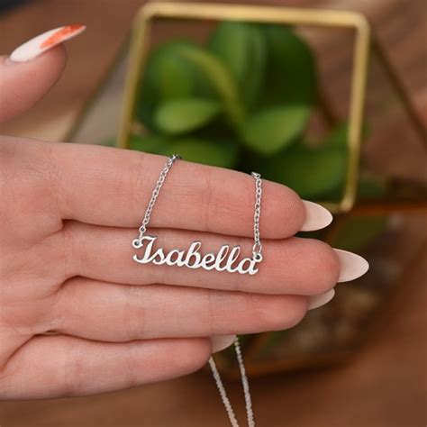 Custom Name Necklace (no message card) – Kaimana Jewel