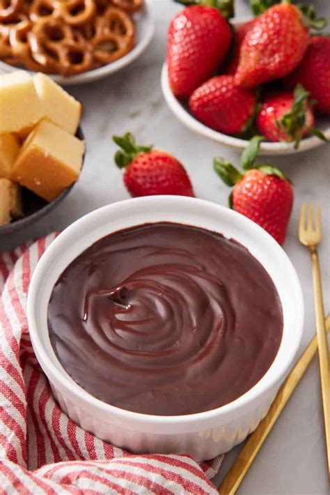 Chocolate Fondue - Preppy Kitchen