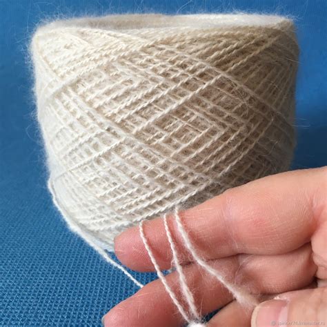 Пряжа из собачьей шерсти (самоед) 270м/100г купить в интернет-магазине ...