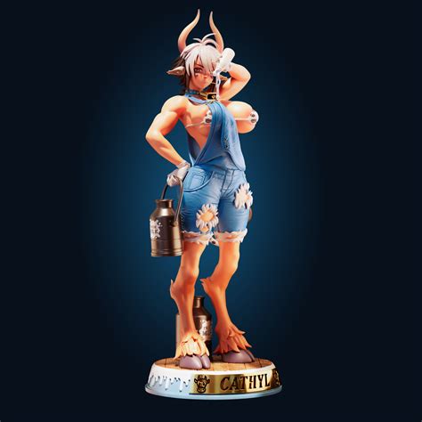 Cathyl Statue | Monster Musume Fan Art by Officer Rhu - SFW, NSFW, Futa