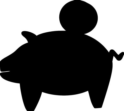 svg munze bank ersparnisse geld kostenloses svg bild symbol
