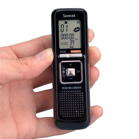Портативный 8 Гб 384 кбит/с Голосовое управление 650 h USB цифровой ...