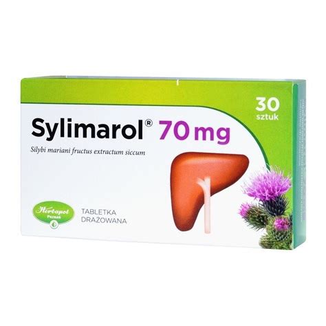 SYLIMAROL 70MG 30 TABLETEK DRAŻOWANYCH | Tabletka.pl