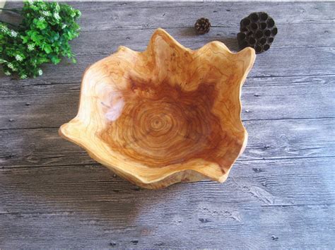 Hand carved wooden bowl – One One One