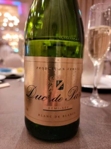 Duc de Paris Blanc de Blancs Demi-Sec | Vivino Brasil