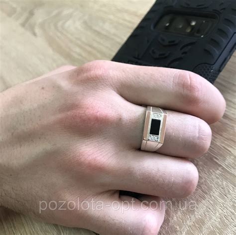 Мужская Печатка Из Серебра 925 Пробы и Золота *кольцо Давида* — Купить ...