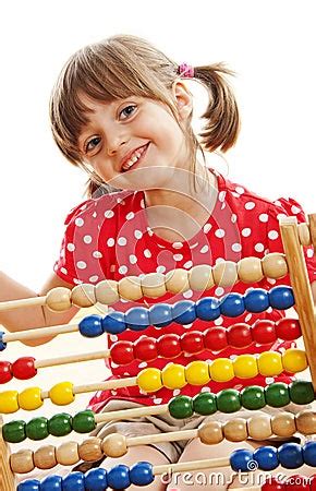 girl counting stock photo cartoondealercom