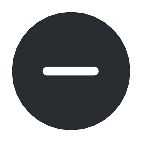 Minus Cirlce Vector SVG Icon - SVG Repo