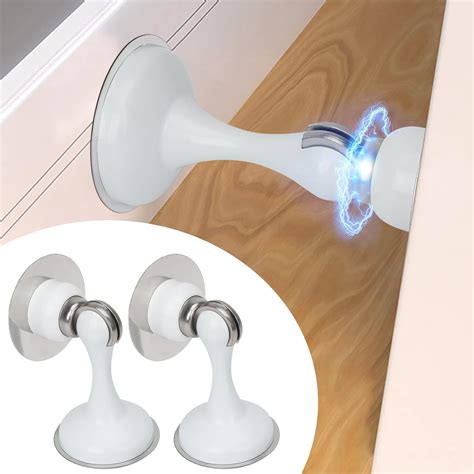 Amazon.com: AccEncyc Magnetic Door Stoppers White Magnetic Door Catch