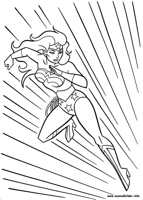 Wonder Woman malvorlagen