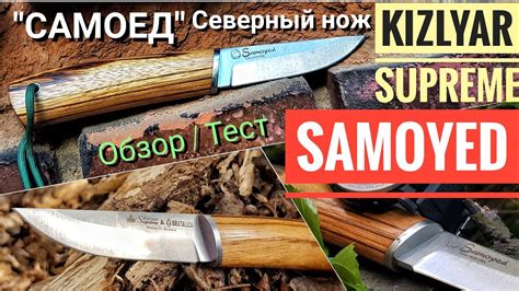 KIZLYAR SUPREME - SAMOYED. Обзор / тест ножа. Северный нож САМОЕД ...