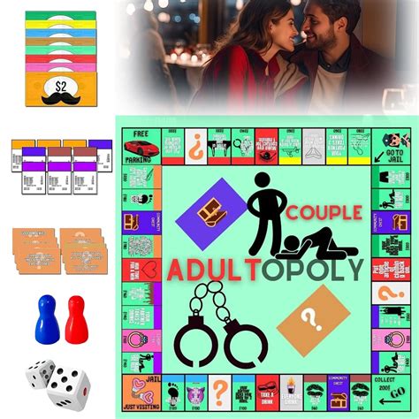 Amazon.com: Adult Board Game,Couple Adult Opoly Board Game,Adult