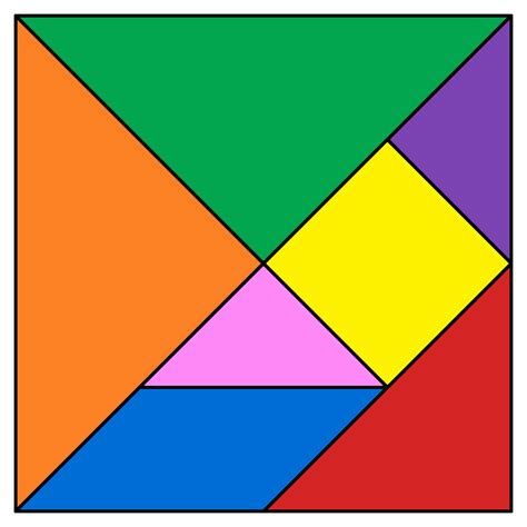 Tangram Pdf A Color