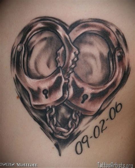 photo example handcuffs tattoo 07.10.2019 №004 -handcuffs tattoo ...