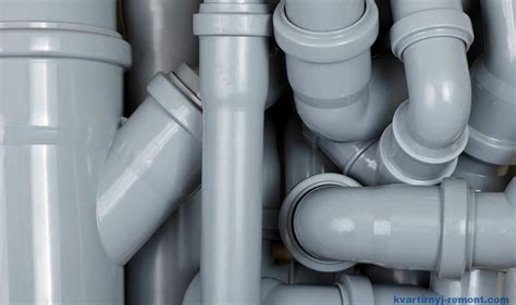 Трубы канализационные ПВХ: размеры, свойства и монтаж