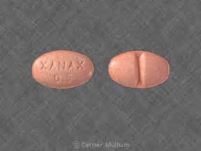 XANAX 0.5 Pill Orange Oval 9mm - Pill Identifier