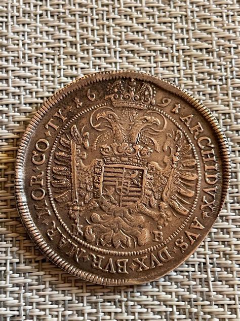 Leopold I - tolar 1691 KB | Aukro